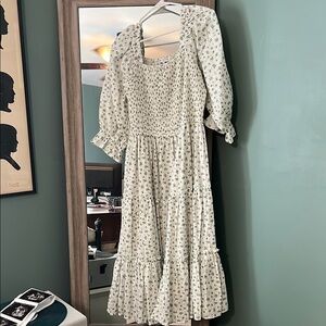 Ivy City Co: Madeline Dress in Blue- X-Large